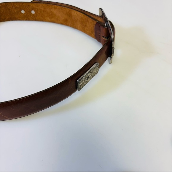 The Ritz Accessories Collection Women’s Light Brown Leather Belt - Picture 5 of 11